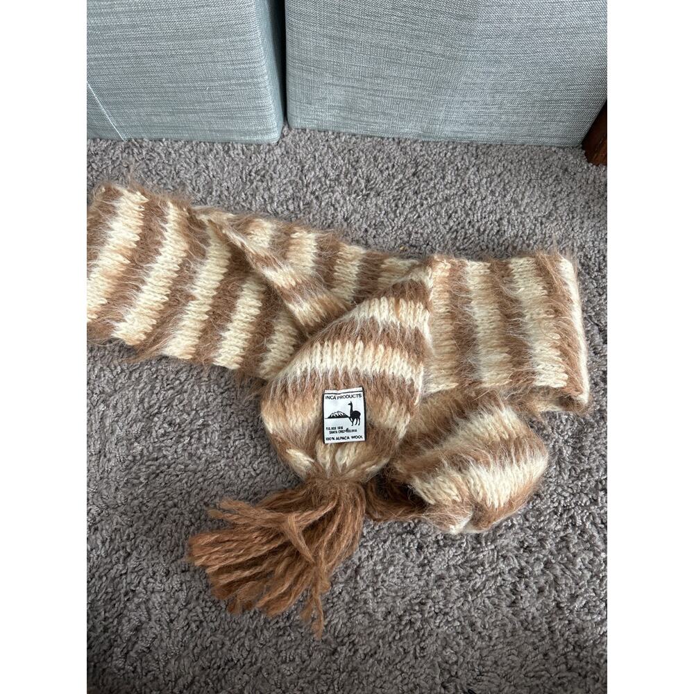 Alpaca Scarf. 100 percent wool - Picture 1 of 2